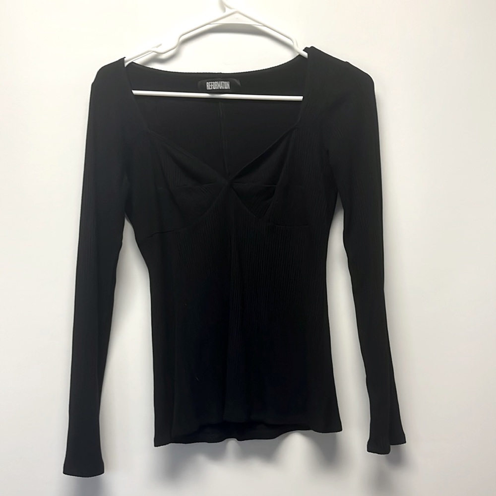 Reformation Long Sleeve Basic - Size M - image 1